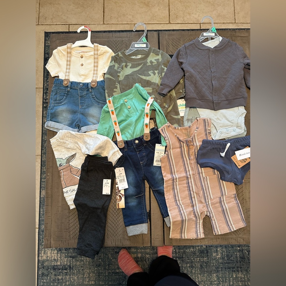 Bundle of 6-9 month boy clothing
